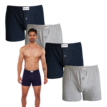 Cargar imagen en el visor de la galería, Paquete 4 Boxers Alfani Jersey, JR71-4