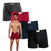 Cargar imagen en el visor de la galería, Paquete 4 Boxers Alfani Jersey, JR71-4