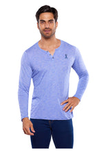 Cargar imagen en el visor de la galería, Playera Manga Larga Deportiva Cuello Aletilla, 0124