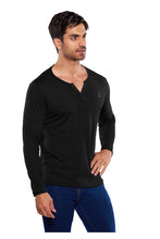 Cargar imagen en el visor de la galería, Playera Manga Larga Deportiva Cuello Aletilla, 0124