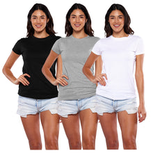 Cargar imagen en el visor de la galería, Pack 3 Playeras Basicas 100% Algodón, DA9020-3