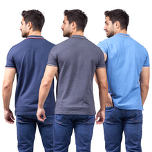 Cargar imagen en el visor de la galería, Paquete de 3 Playera Polo Premium Algodon-Licra - 406-3