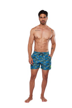 Cargar imagen en el visor de la galería, Traje De Baño Corto para Hombre Camuflaje Verde