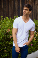 Cargar imagen en el visor de la galería, Playera Lisa Cuello V Alfani Jersey, JR950