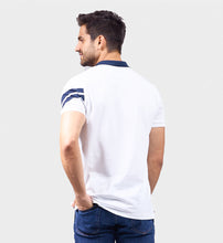 Cargar imagen en el visor de la galería, Playera Polo Algodon-Licra Premium Manga Corta -407