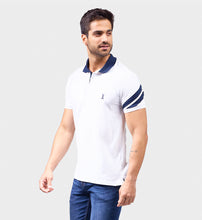 Cargar imagen en el visor de la galería, Playera Polo Algodon-Licra Premium Manga Corta -407