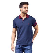 Cargar imagen en el visor de la galería, Playera Polo Algodon-Licra Premium Manga Corta -407