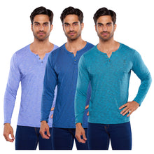 Cargar imagen en el visor de la galería, Pack 3 Playeras Cuello Aletilla Alfani Urban, 0124-3