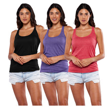 Cargar imagen en el visor de la galería, Pack 3 Camiseta Lisas Sin Mangas DA9071-3