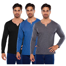 Cargar imagen en el visor de la galería, Pack 3 Playeras Cuello Aletilla Alfani Urban, 0124-3