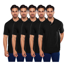 Cargar imagen en el visor de la galería, Pack 5 Playeras Polo Basicas, 403-5