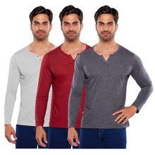 Cargar imagen en el visor de la galería, Pack 3 Playeras Cuello Aletilla Alfani Urban, 0124-3