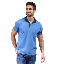 Cargar imagen en el visor de la galería, Playera Polo Algodon-Licra Premium Manga Corta -407
