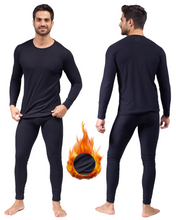 Cargar imagen en el visor de la galería, Térmico Premium Hombre Algodón-Modal-Elastano, Afelpado Polar, Protección UV