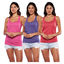 Cargar imagen en el visor de la galería, Pack 3 Camiseta Lisas Sin Mangas DA9071-3