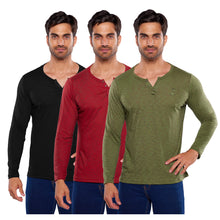 Cargar imagen en el visor de la galería, Pack 3 Playeras Cuello Aletilla Alfani Urban, 0124-3