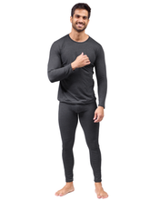 Cargar imagen en el visor de la galería, Térmico Premium Hombre Algodón-Modal-Elastano, Afelpado Polar, Protección UV
