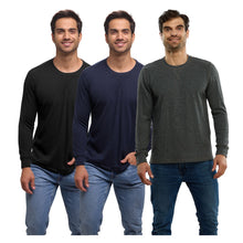 Cargar imagen en el visor de la galería, Pack 3 Playeras Premium Estilo Waffle, 0122-CR-3