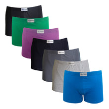 Cargar imagen en el visor de la galería, Paquete de 7 boxers Alfani Navy Blue, NB75-7