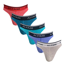 Cargar imagen en el visor de la galería, Paquete de 5 Tangas Alfani Urban, UR27-5