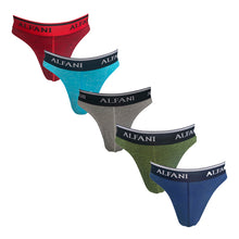 Cargar imagen en el visor de la galería, Paquete de 5 Tangas Alfani Urban, UR27-5