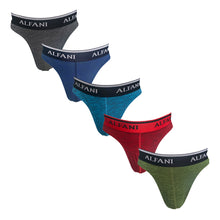 Cargar imagen en el visor de la galería, Paquete de 5 Tangas Alfani Urban, UR27-5