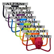 Cargar imagen en el visor de la galería, Paquete de 8 jockstrap / suspensorio para hombre