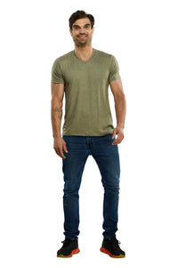 Playera Deportiva Slim Fit Cuello V Para Hombre Alfani SP117