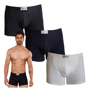 Paquete de 3 Boxers Alfani Navy Blue, NB75-3