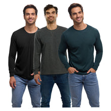 Cargar imagen en el visor de la galería, Pack 3 Playeras Premium Estilo Waffle, 0122-CR-3
