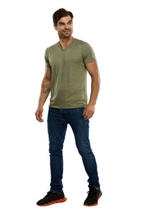 Playera Deportiva Slim Fit Cuello V Para Hombre Alfani SP117