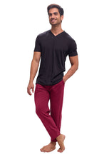 Cargar imagen en el visor de la galería, Pijama Conjunto Playera y Pantalón Con Bolsa 100% Algodon , 5032-25
