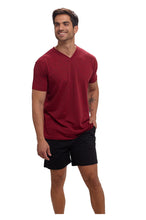 Cargar imagen en el visor de la galería, Pijama Conjunto Playera y Bermuda Con Bolsa 100% Algodon, 5029-25
