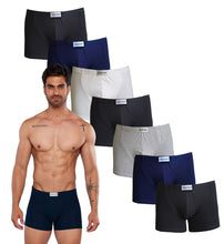 Cargar imagen en el visor de la galería, Paquete de 7 boxers Alfani Navy Blue, NB75-7 - Alfani 
