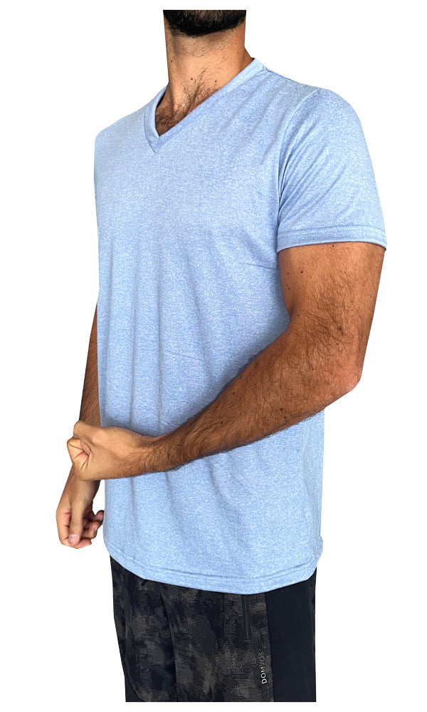 Playera slim fit hombre deals