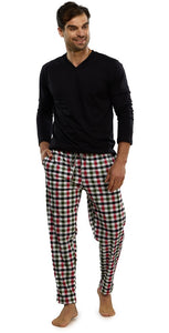 Pijama Urban Conjunto Playera Manga Larga y Pantalon Con Bolsa, 5031