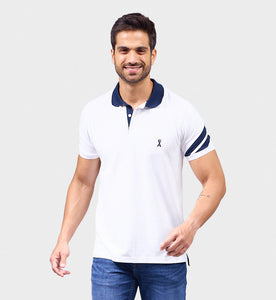 Playera Polo Algodon-Licra Premium Manga Corta -407