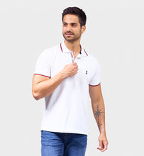 Cargar imagen en el visor de la galería, Playera Polo Algodon-Licra Premium Manga Corta -406
