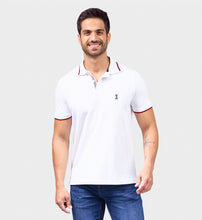 Cargar imagen en el visor de la galería, Playera Polo Algodon-Licra Premium Manga Corta -406
