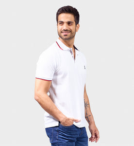 Playera Polo Algodon-Licra Premium Manga Corta -406
