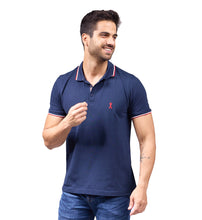 Cargar imagen en el visor de la galería, Playera Polo Algodon-Licra Premium Manga Corta -406
