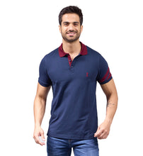 Cargar imagen en el visor de la galería, Playera Polo Algodon-Licra Premium Manga Corta -407
