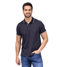 Cargar imagen en el visor de la galería, Playera Polo Algodon-Licra Premium Manga Corta -406
