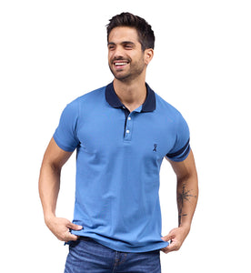 Playera Polo Algodon-Licra Premium Manga Corta -407