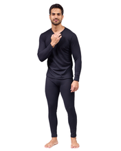 Cargar imagen en el visor de la galería, Térmico Premium Hombre Algodón-Modal-Elastano, Afelpado Polar, Protección UV
