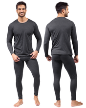 Cargar imagen en el visor de la galería, Térmico Premium Hombre Algodón-Modal-Elastano, Afelpado Polar, Protección UV
