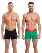 Cargar imagen en el visor de la galería, Pack 2 Boxers para Hombre de Mexico, Ropa Interior Mexicana Deportiva diseño Futbol GOL, Calzoncillo Algodon-Elastano
