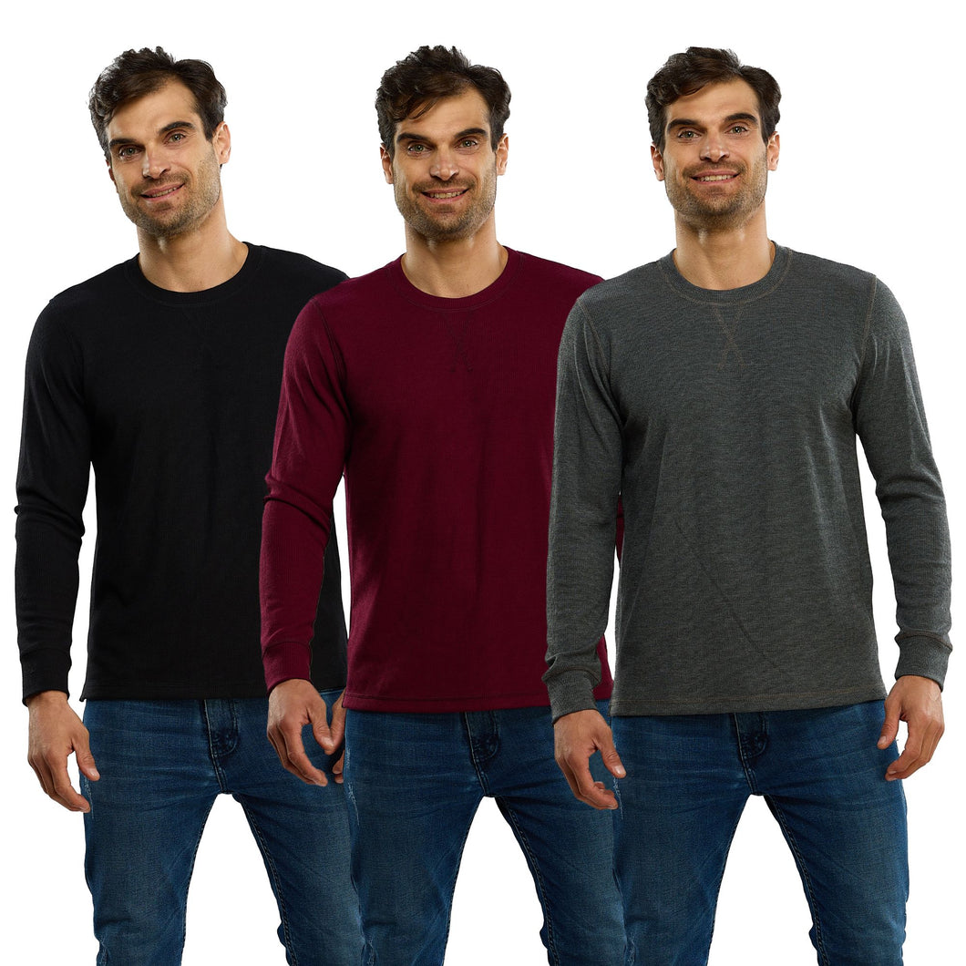 Pack 3 Playeras Premium Estilo Waffle, 0122-CR-3