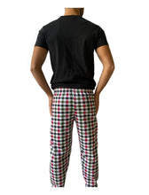 Cargar imagen en el visor de la galería, Pijama Conjunto Playera Manga Corta y Pantalon Con Bolsa, 5032-22
