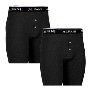 Paquete de dos pantalones térmicos 100% Algodón Alfani, 901-2